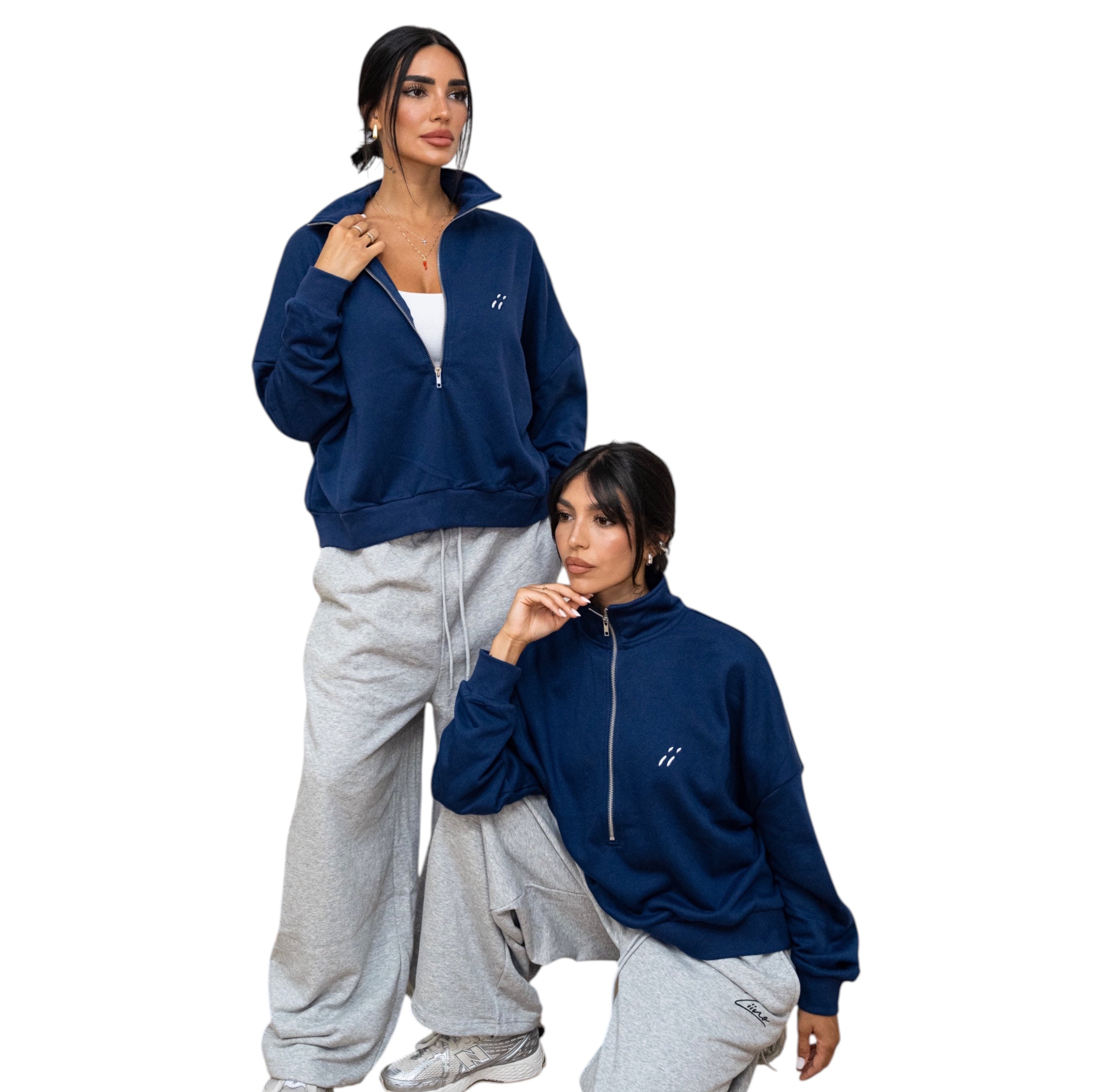 SIGNATURE ZIP - NAVY