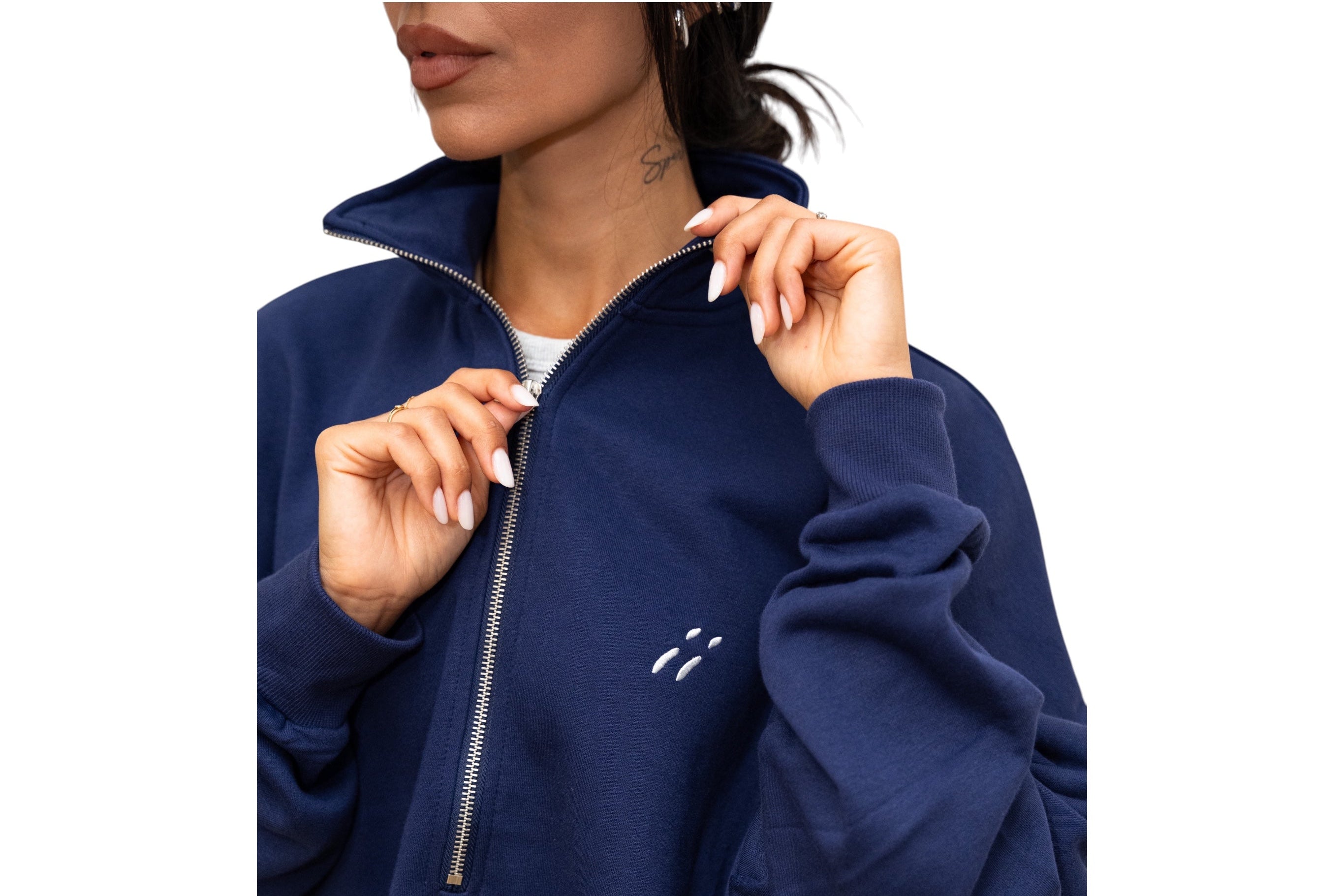 SIGNATURE ZIP - NAVY