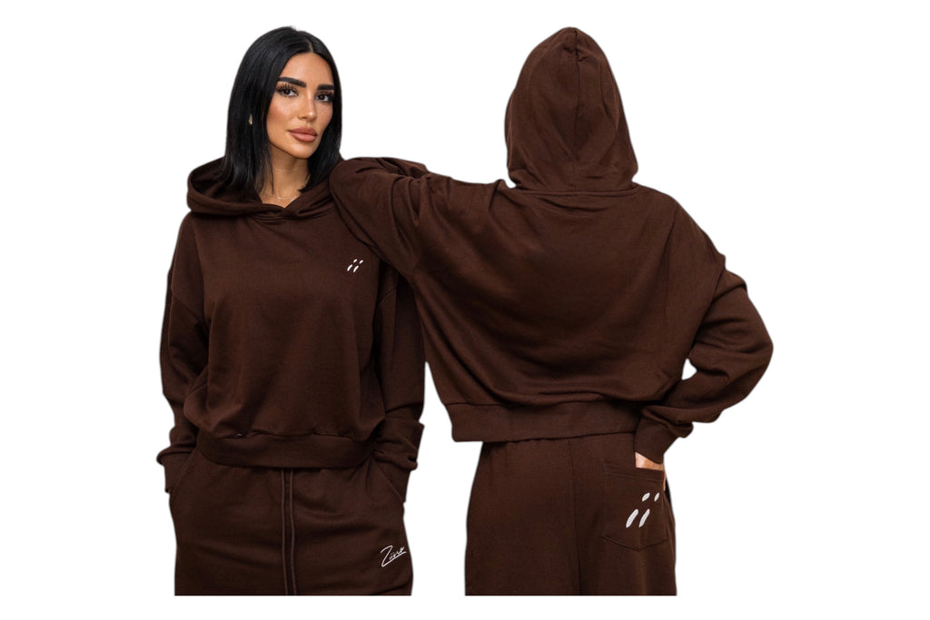 CORE HOODIE - CHOCOLATE