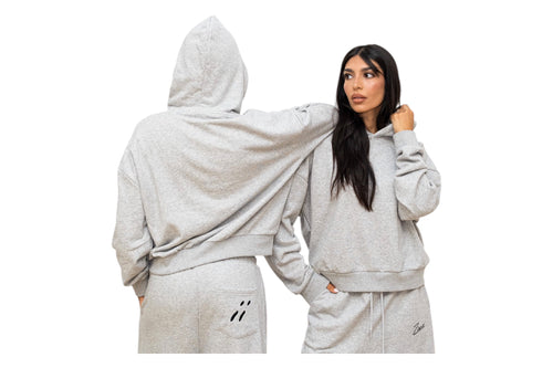 CORE HOODIE - GREY MELANGE